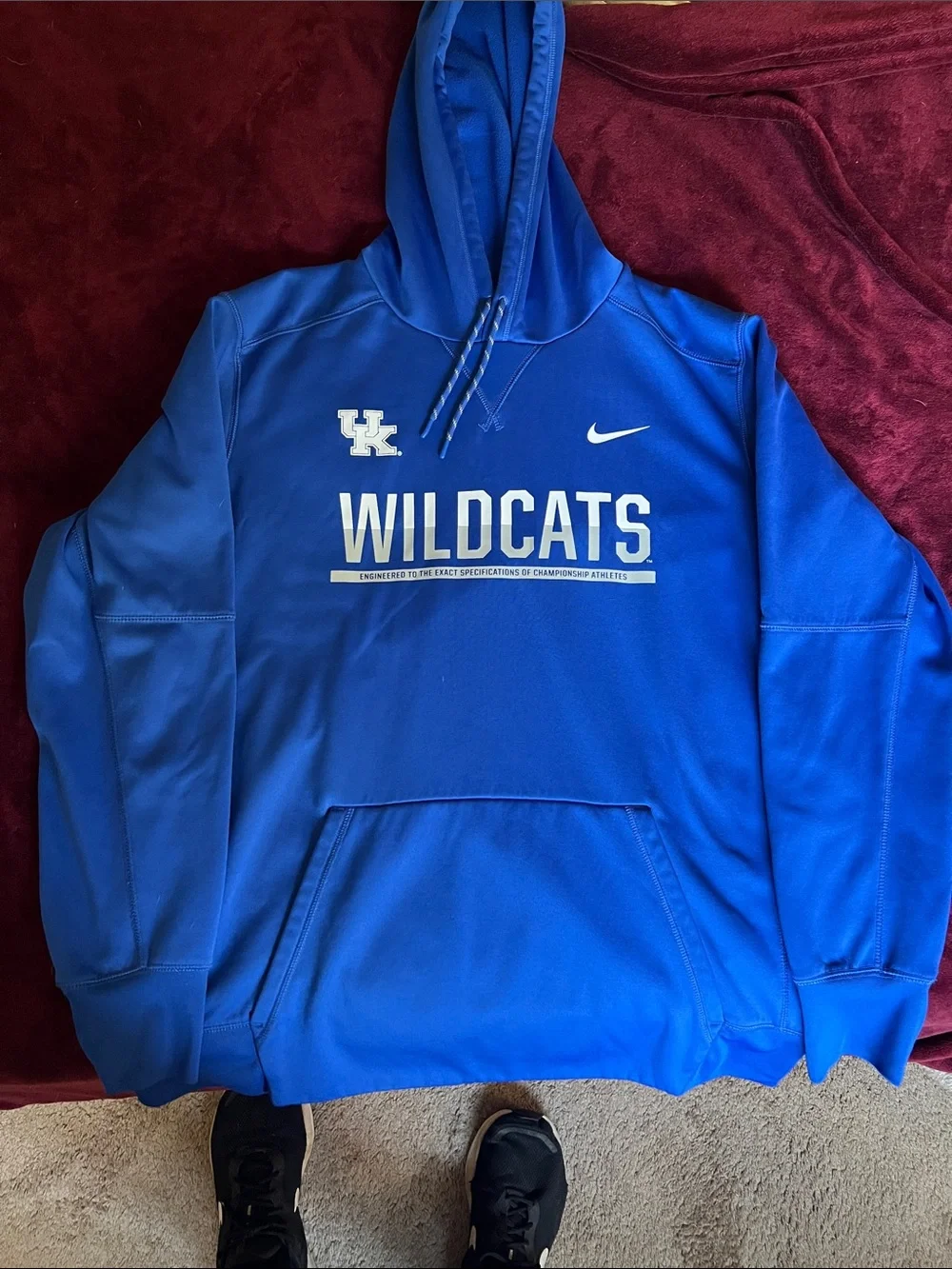 Nike Royal Blue Kentucky Wildcats Hoodie